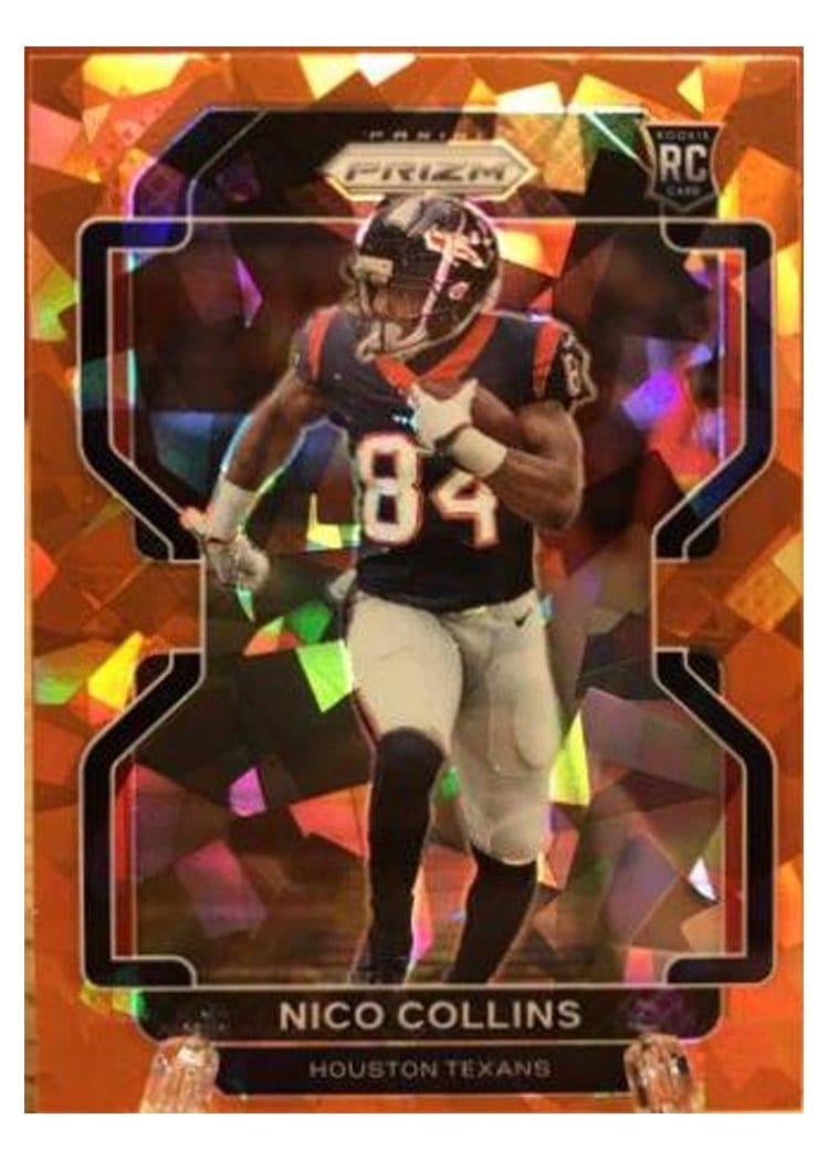 2021 Panini Prizm Base Set Nico Collins #360 card