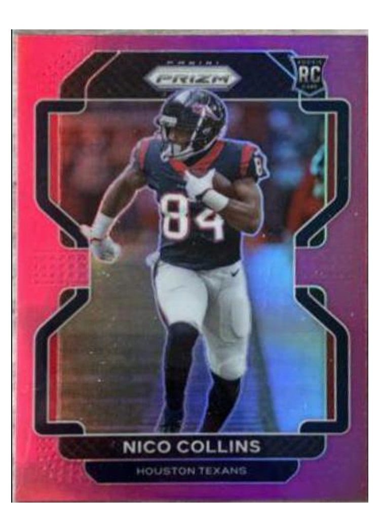 2021 Panini Prizm Base Set Nico Collins #360 card