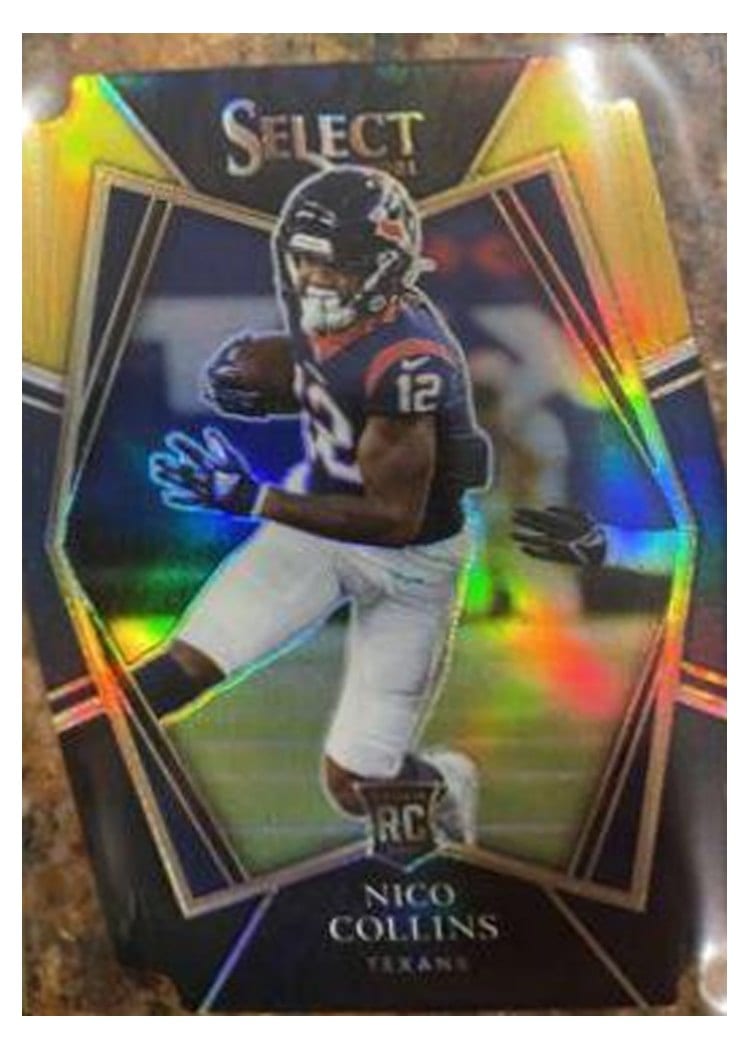 2021 Panini Select Base Set Nico Collins #169 card