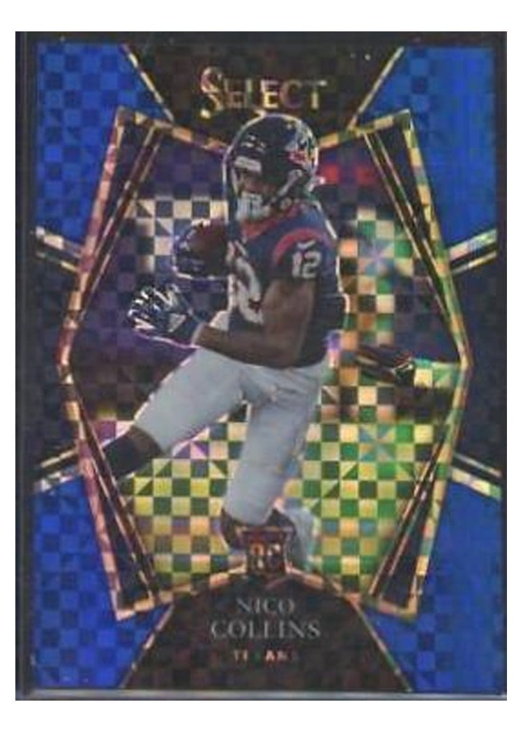 2021 Panini Select Base Set Nico Collins #169 card