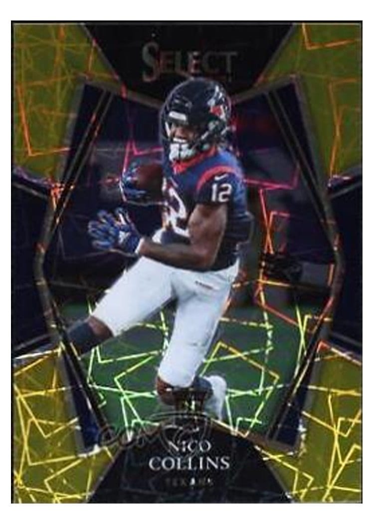 2021 Panini Select Base Set Nico Collins #169 card