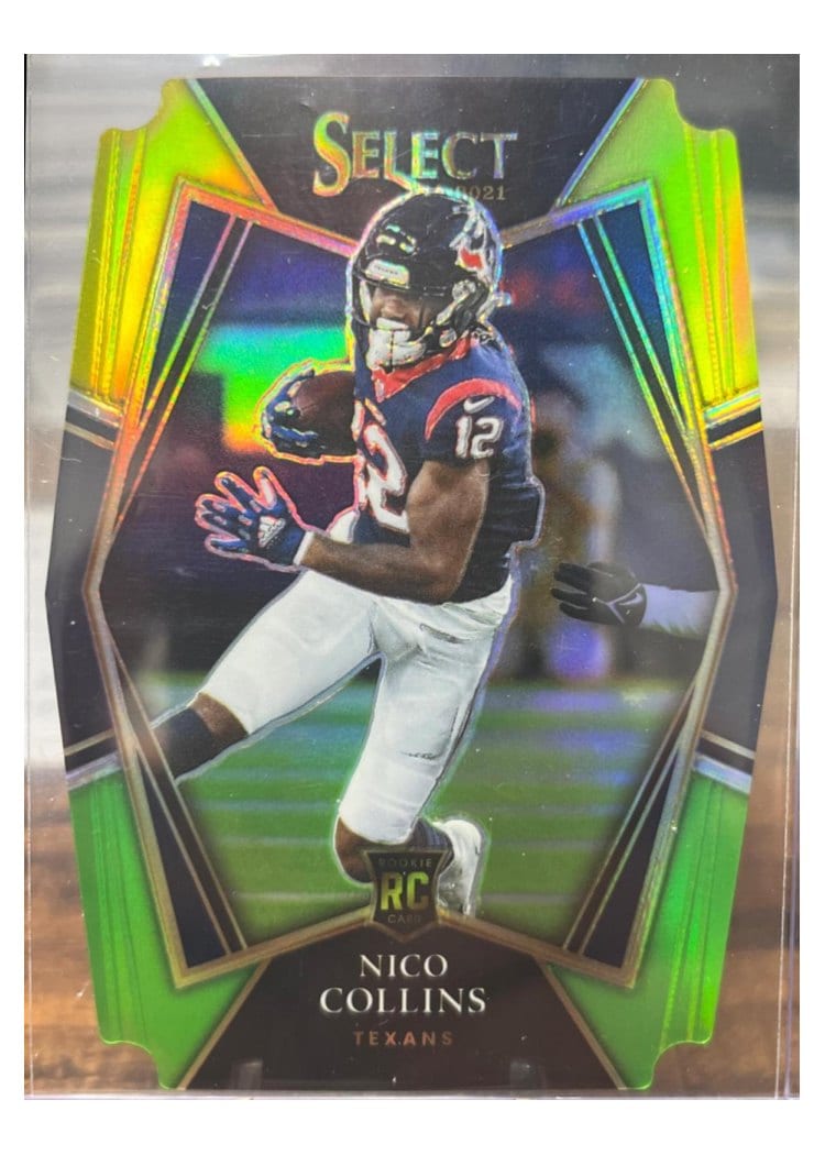 2021 Panini Select Base Set Nico Collins #169 card