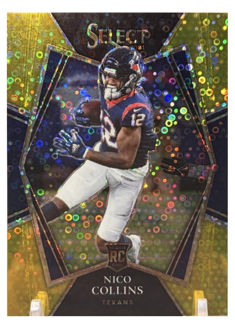 2021 Panini Select Base Set Nico Collins #169 card