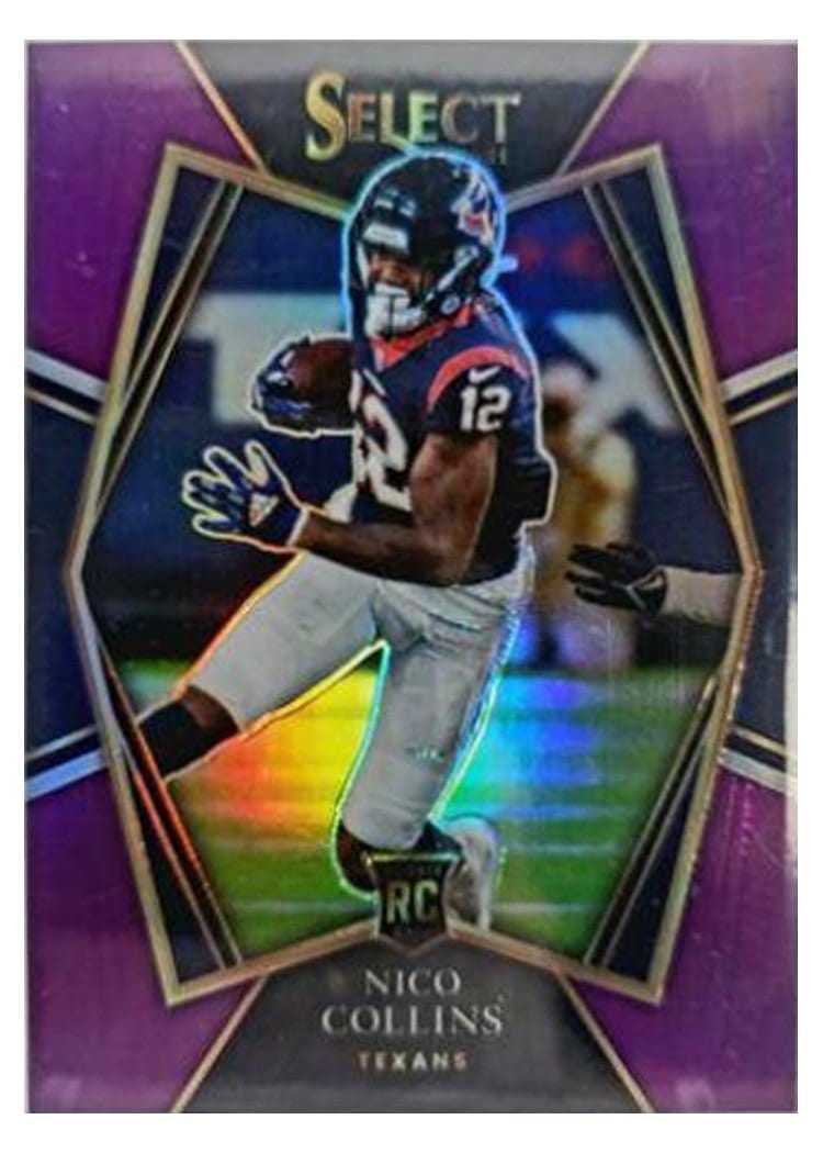 2021 Panini Select Base Set Nico Collins #169 card