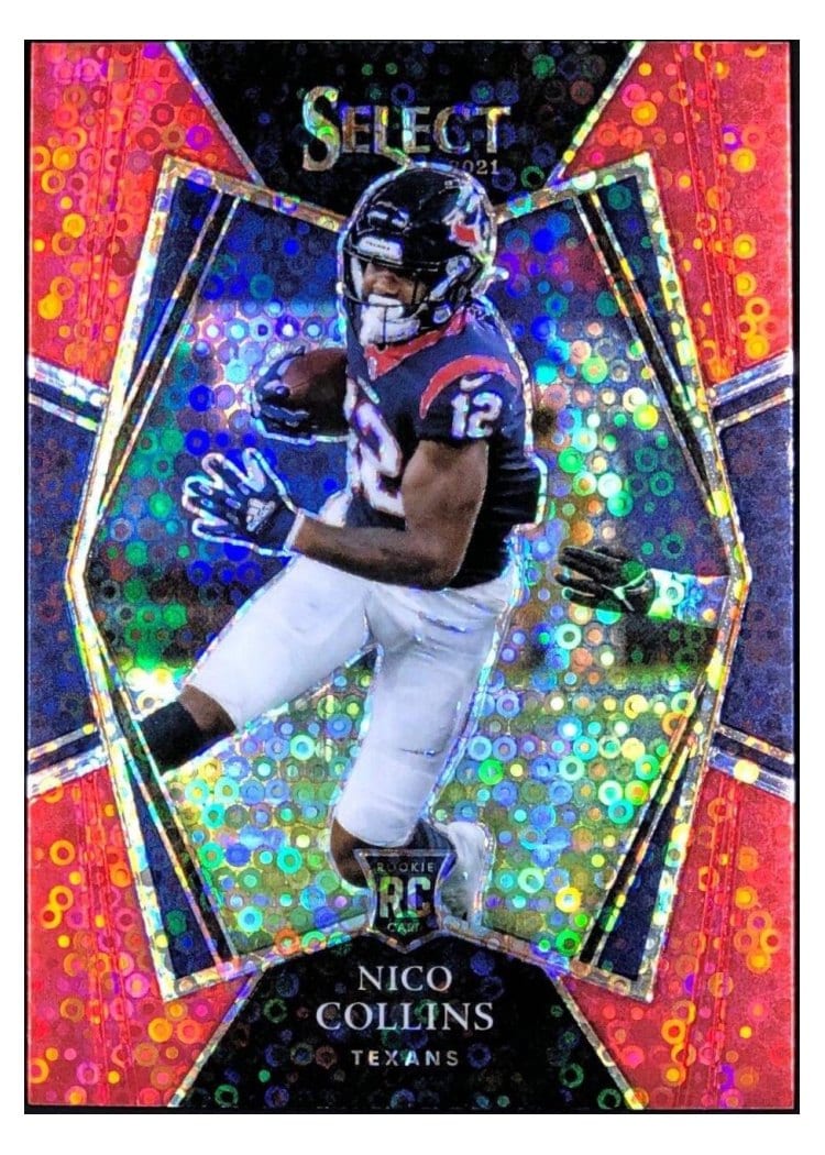 2021 Panini Select Base Set Nico Collins #169 card