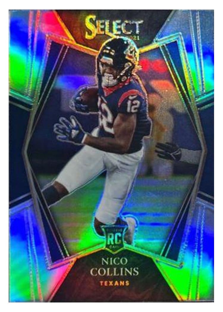 2021 Panini Select Base Set Nico Collins #169 card