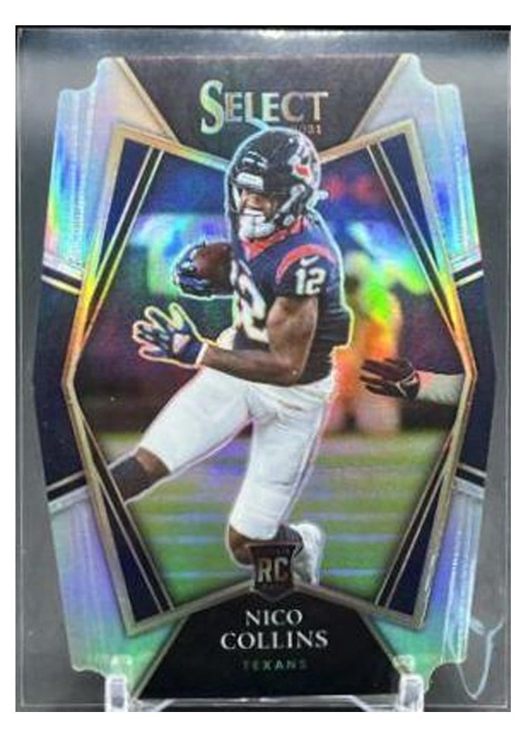 2021 Panini Select Base Set Nico Collins #169 card