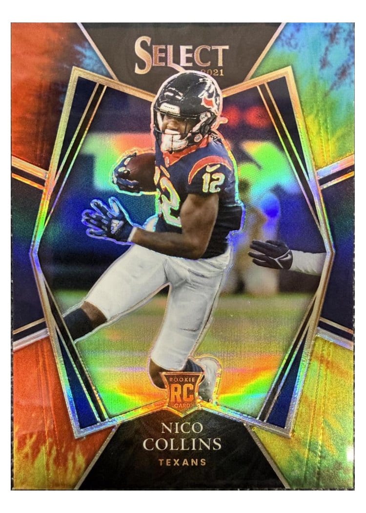 2021 Panini Select Base Set Nico Collins #169 card