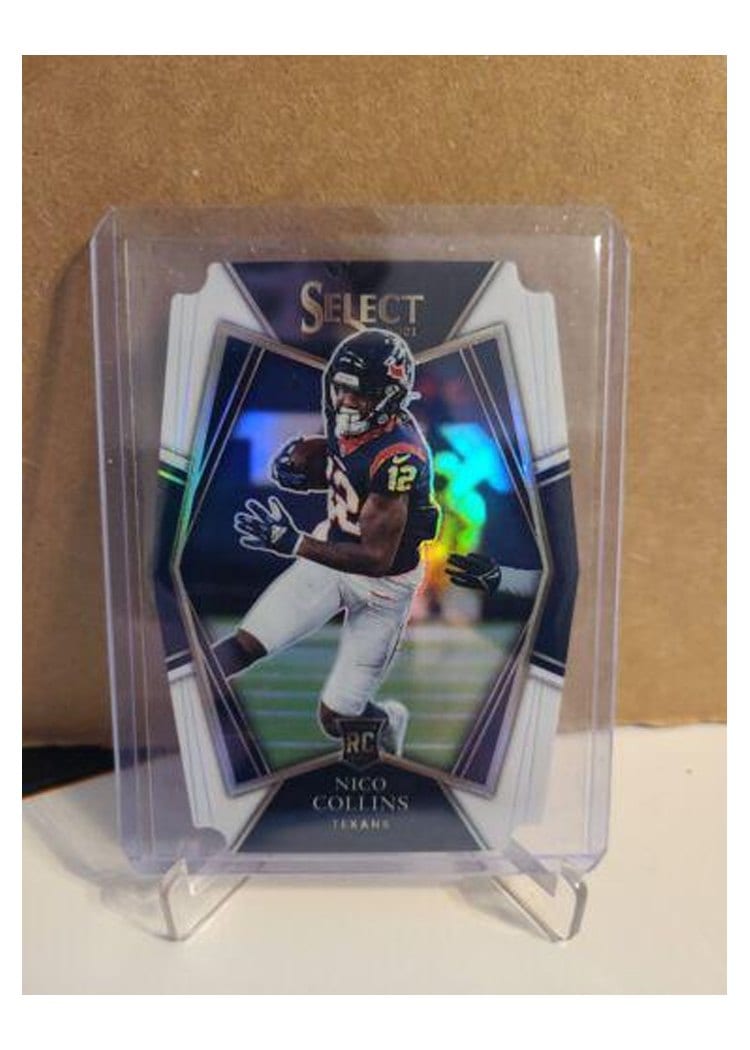 2021 Panini Select Base Set Nico Collins #169 card