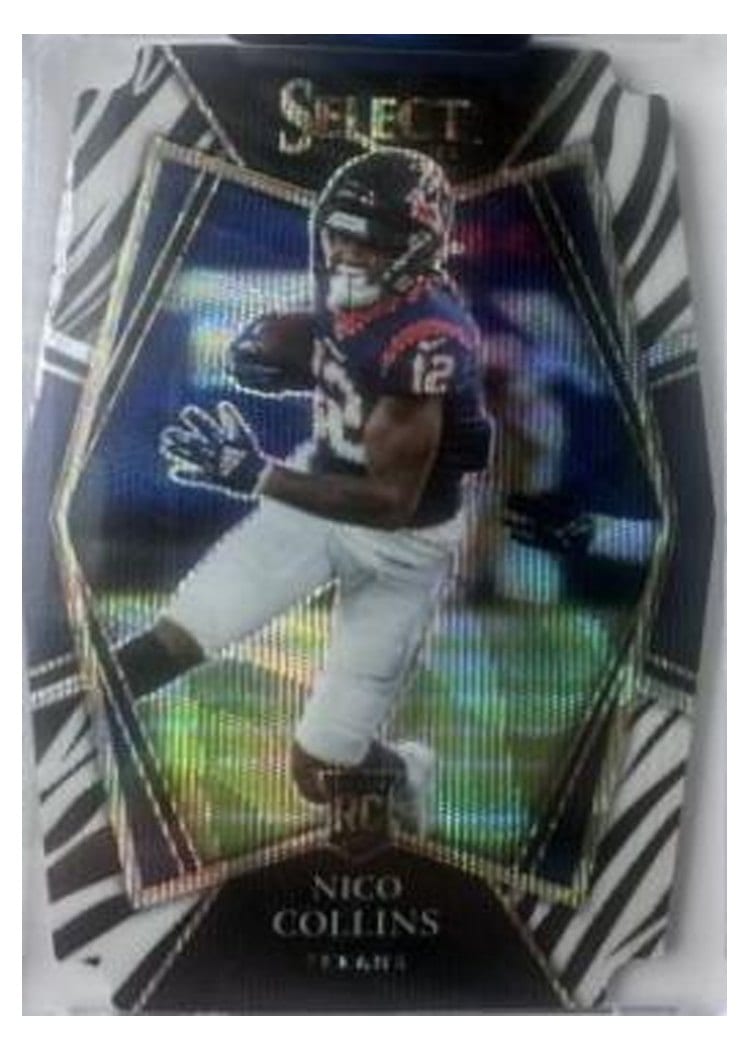 2021 Panini Select Base Set Nico Collins #169 card