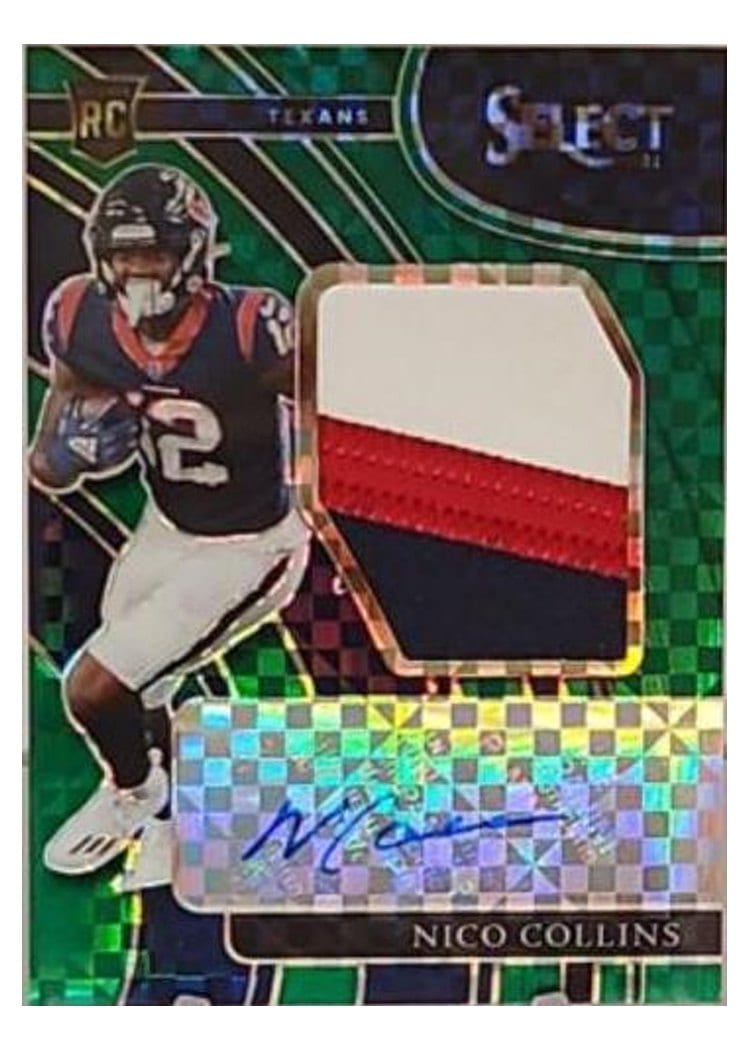 2021 Panini Select Base Set Nico Collins #369 card