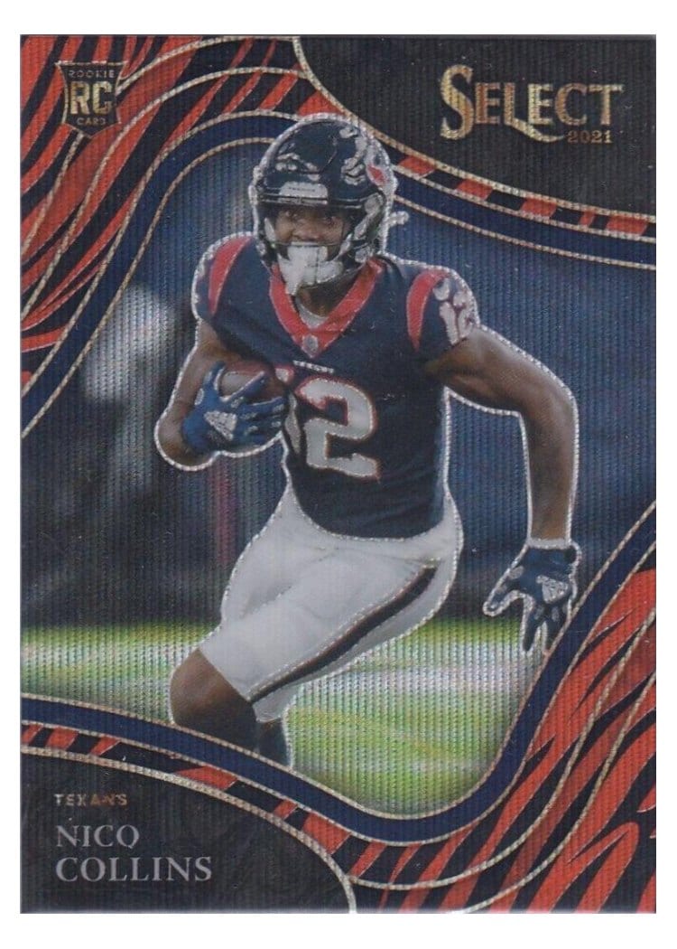 2021 Panini Select Base Set Nico Collins #369 card