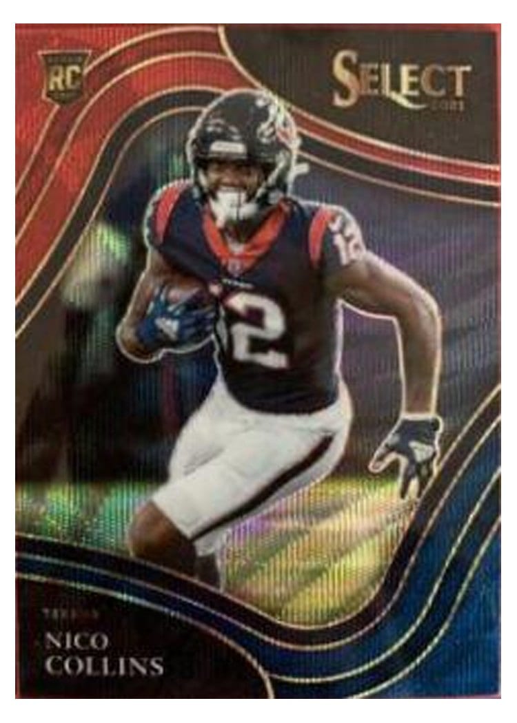 2021 Panini Select Base Set Nico Collins #369 card
