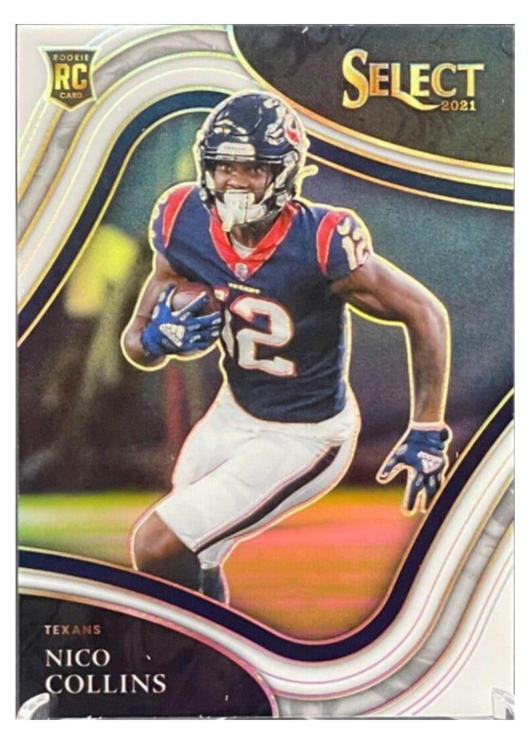 2021 Panini Select Base Set Nico Collins #369 card