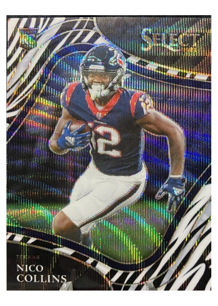 2021 Panini Select Base Set Nico Collins #369 card