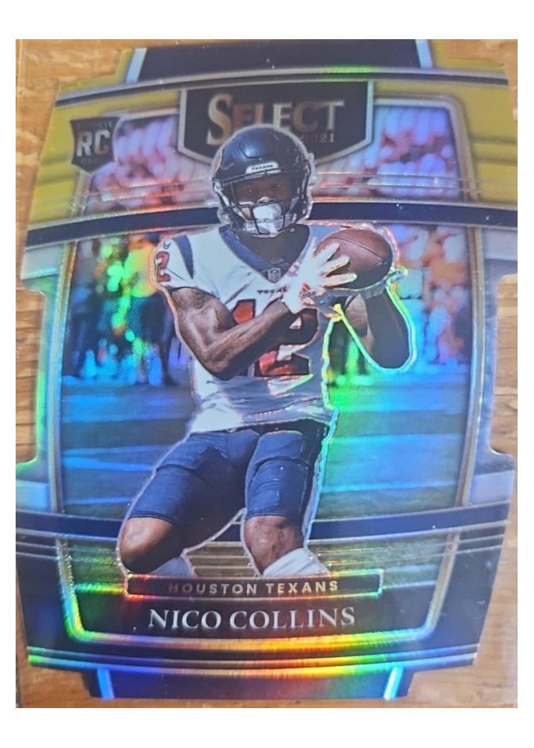 2021 Panini Select Base Set Nico Collins #69 card