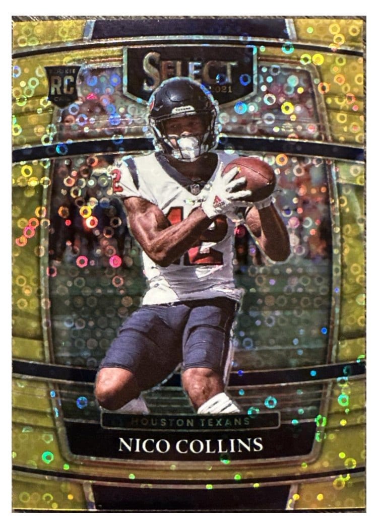 2021 Panini Select Base Set Nico Collins #69 card