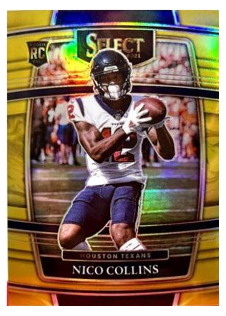 2021 Panini Select Base Set Nico Collins #69 card
