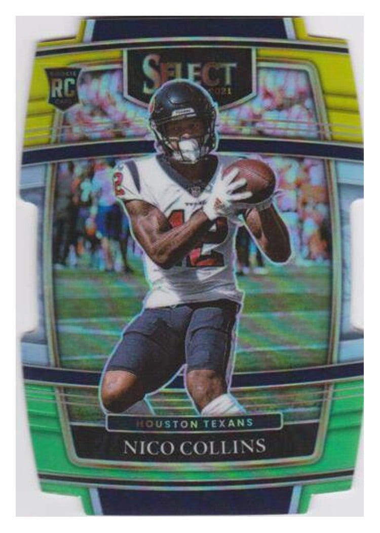 2021 Panini Select Base Set Nico Collins #69 card