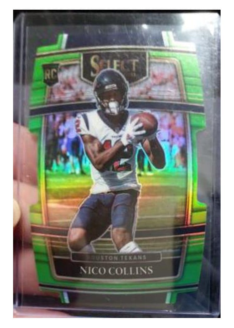2021 Panini Select Base Set Nico Collins #69 card