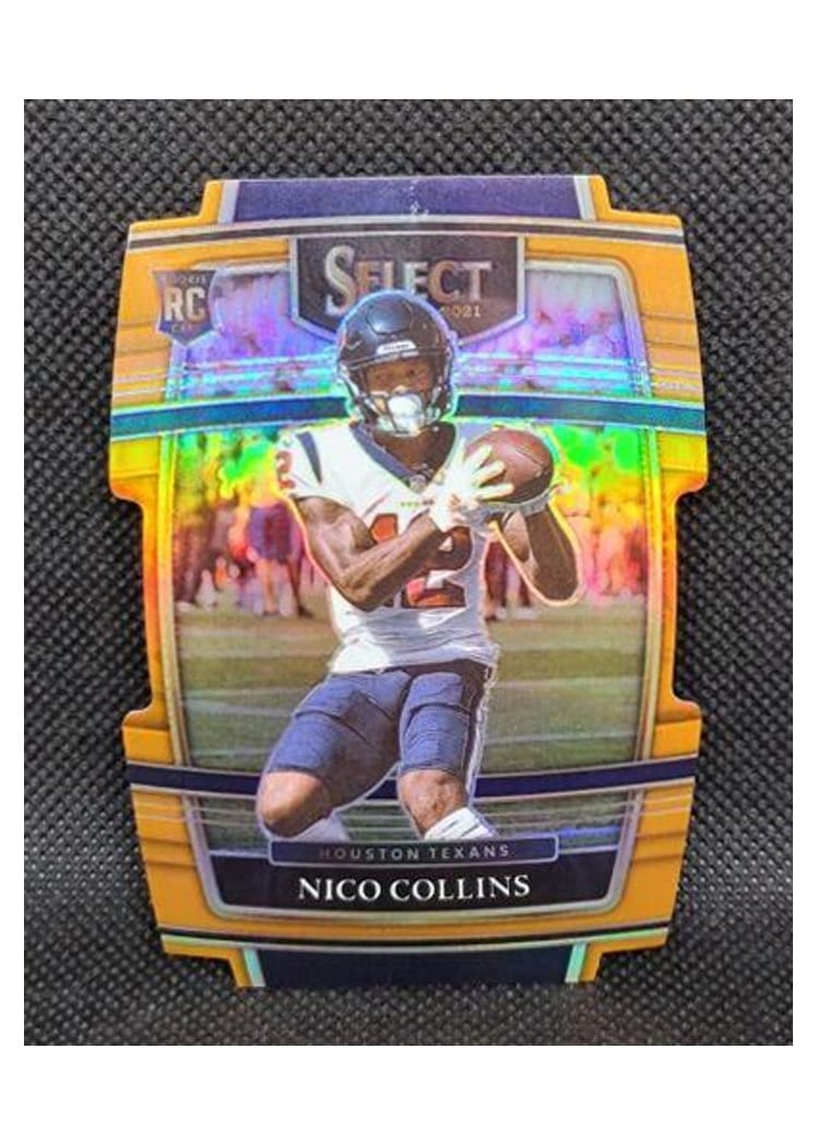 2021 Panini Select Base Set Nico Collins #69 card