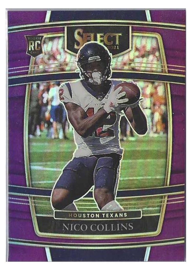 2021 Panini Select Base Set Nico Collins #69 card