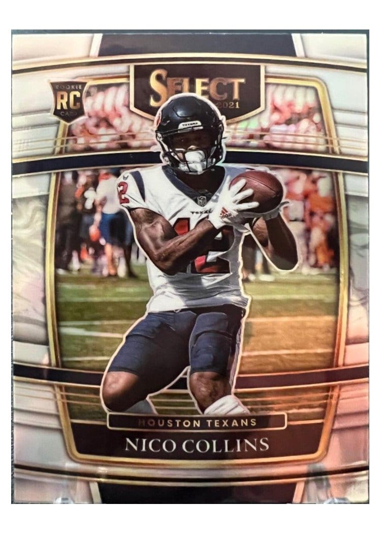 2021 Panini Select Base Set Nico Collins Silver #69 card