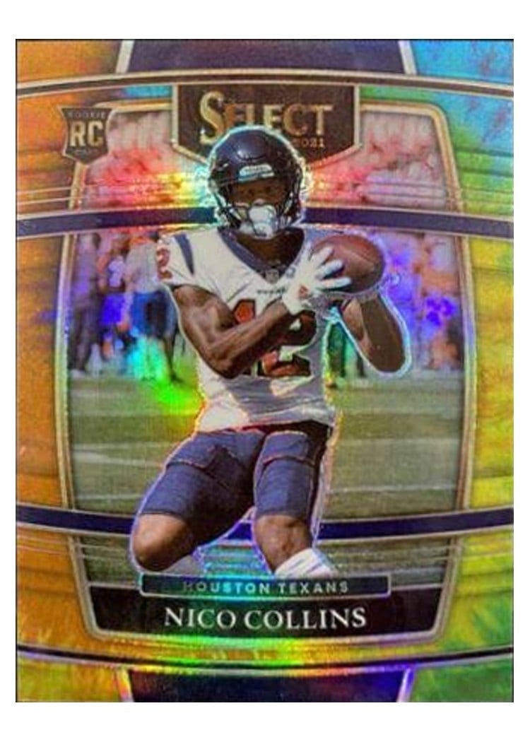2021 Panini Select Base Set Nico Collins #69 card