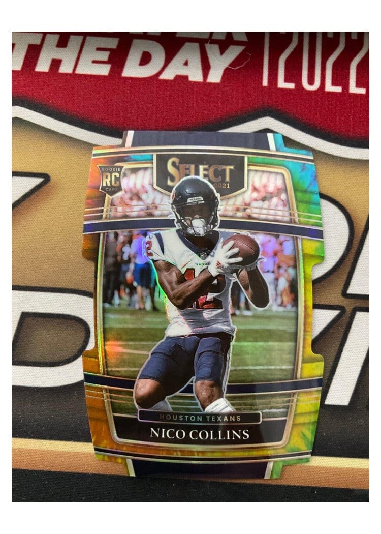 2021 Panini Select Base Set Nico Collins #69 card