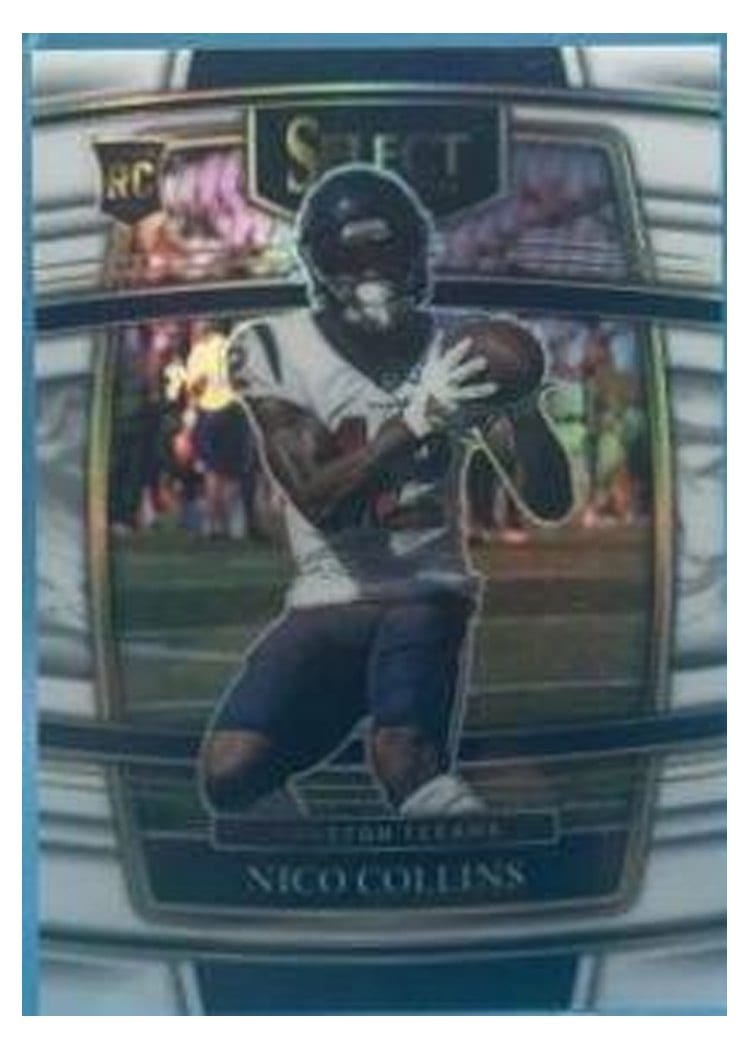2021 Panini Select Base Set Nico Collins #69 card