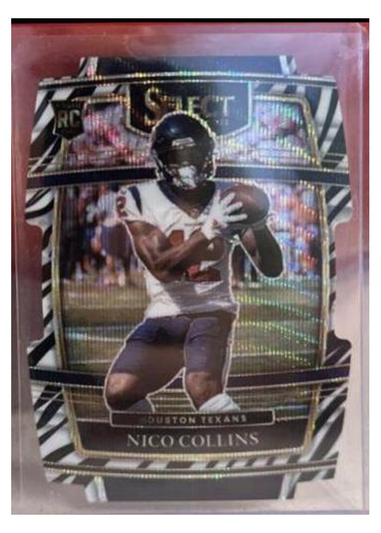 2021 Panini Select Base Set Nico Collins #69 card