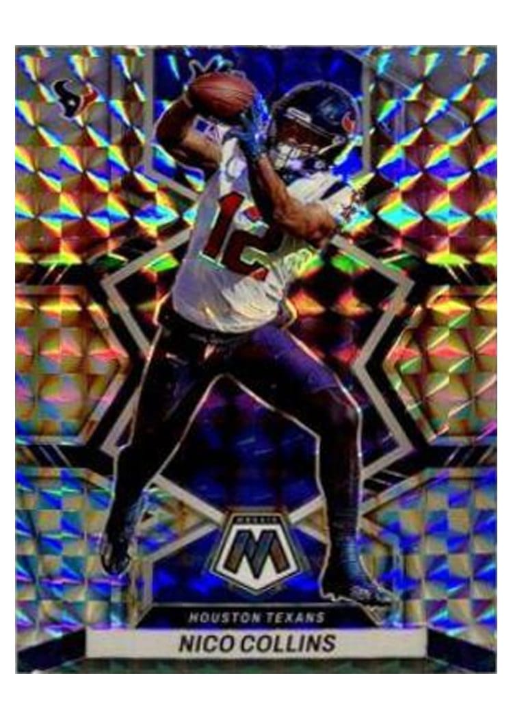 2022 Panini Mosaic Base Set Nico Collins #78 card