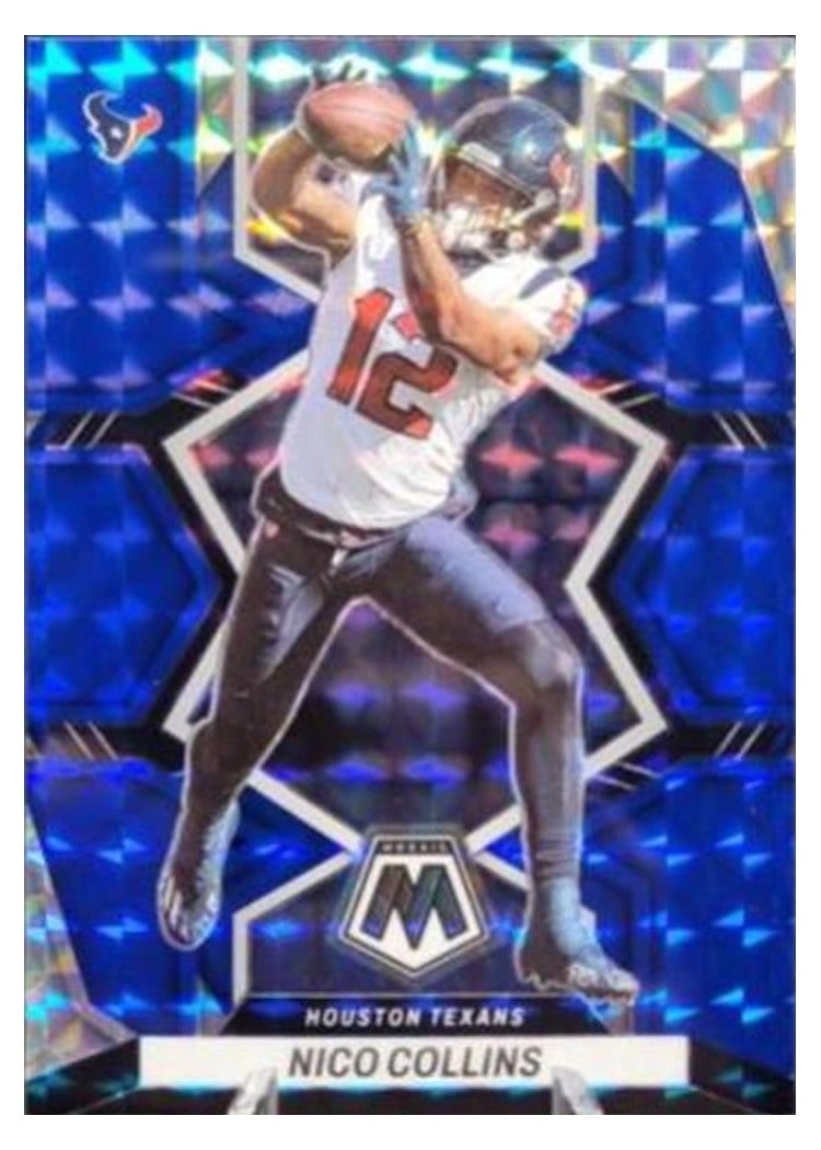 2022 Panini Mosaic Base Set Nico Collins #78 card