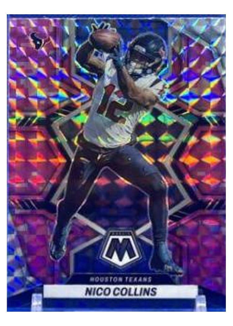 2022 Panini Mosaic Base Set Nico Collins #78 card