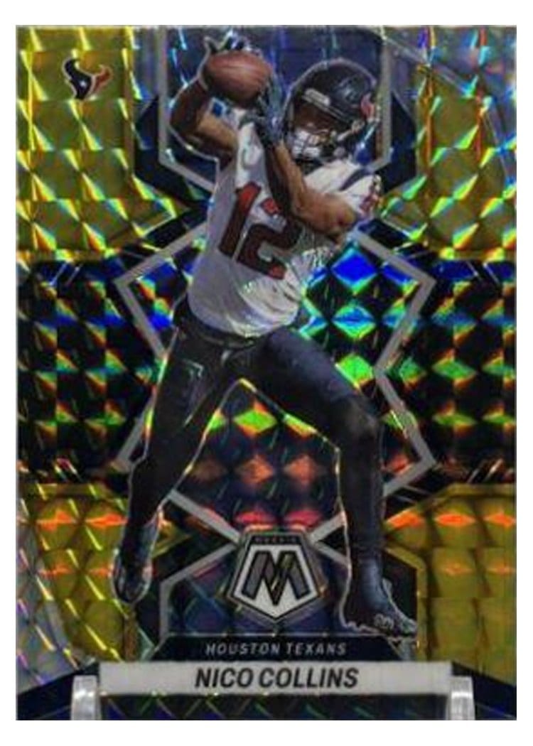 2022 Panini Mosaic Base Set Nico Collins #78 card