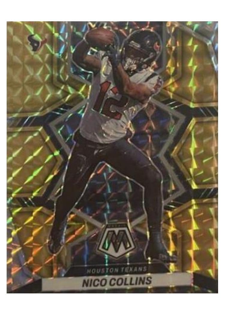 2022 Panini Mosaic Base Set Nico Collins #78 card