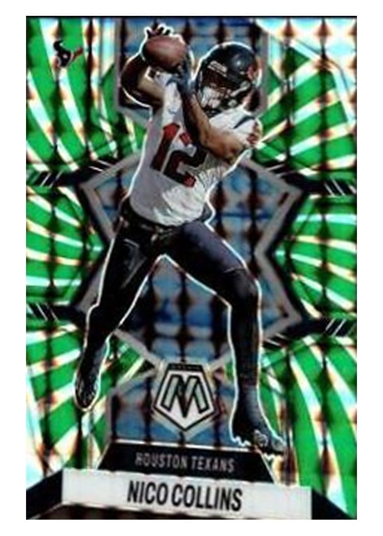 2022 Panini Mosaic Base Set Nico Collins #78 card