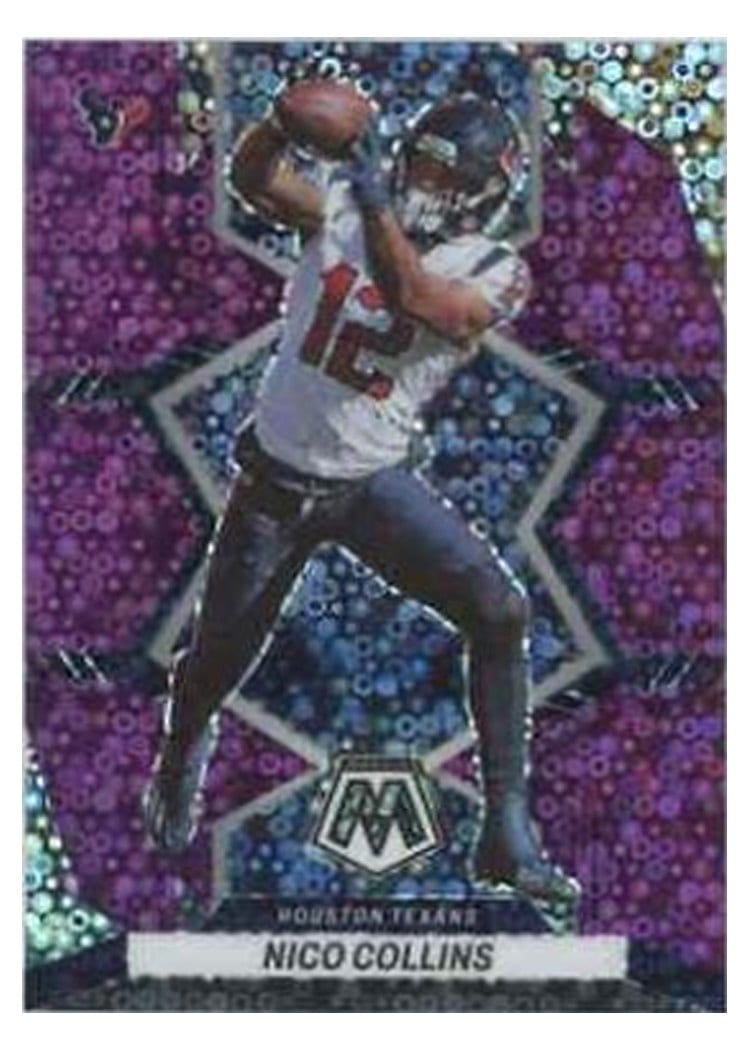 2022 Panini Mosaic Base Set Nico Collins #78 card