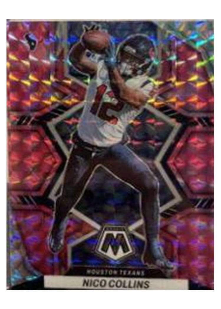 2022 Panini Mosaic Base Set Nico Collins #78 card