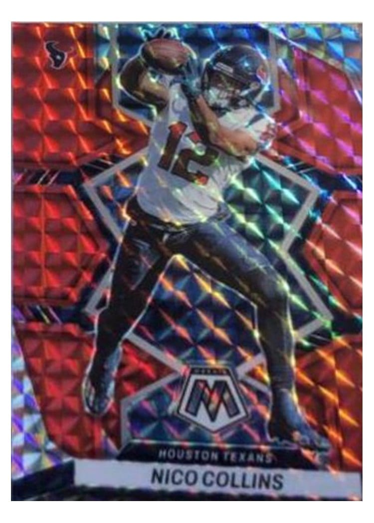 2022 Panini Mosaic Base Set Nico Collins #78 card