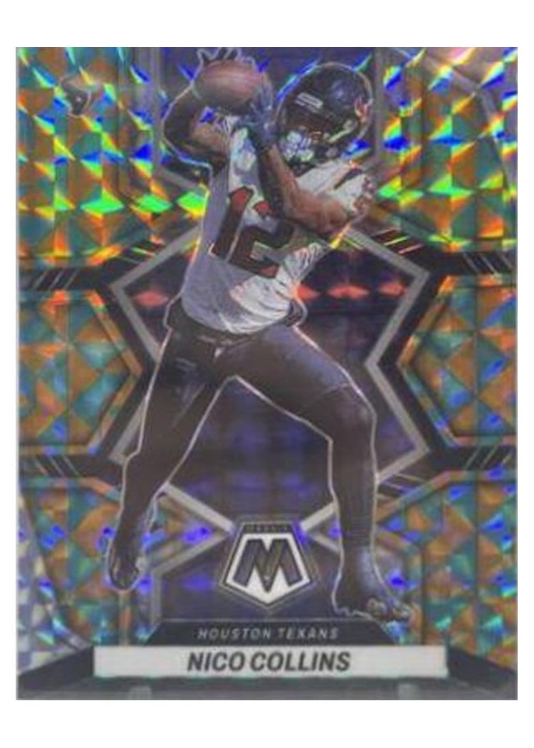 2022 Panini Mosaic Base Set Nico Collins #78 card