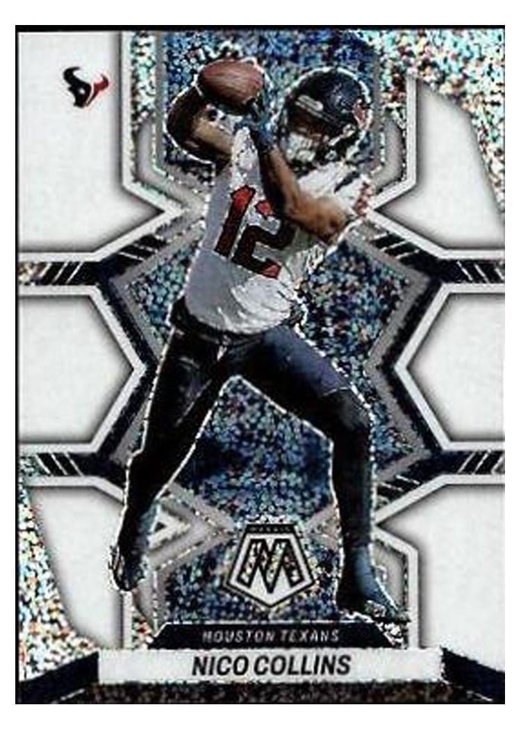 2022 Panini Mosaic Base Set Nico Collins #78 card