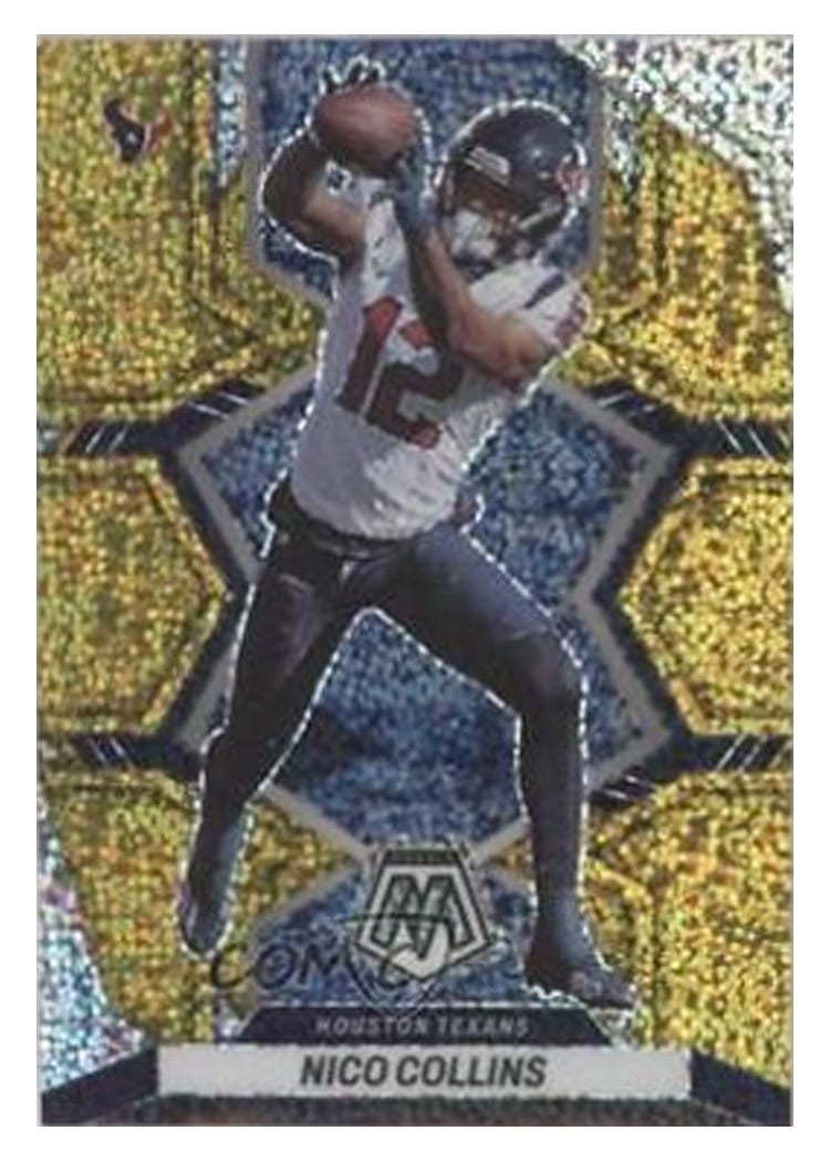 2022 Panini Mosaic Base Set Nico Collins #78 card