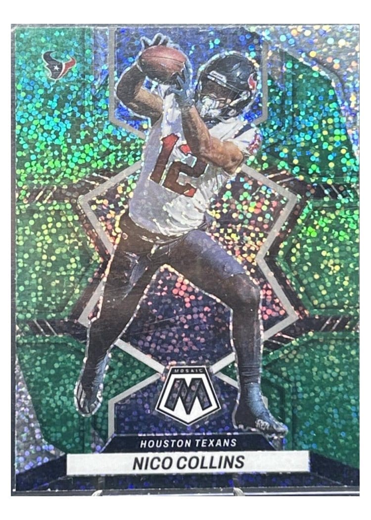 2022 Panini Mosaic Base Set Nico Collins #78 card