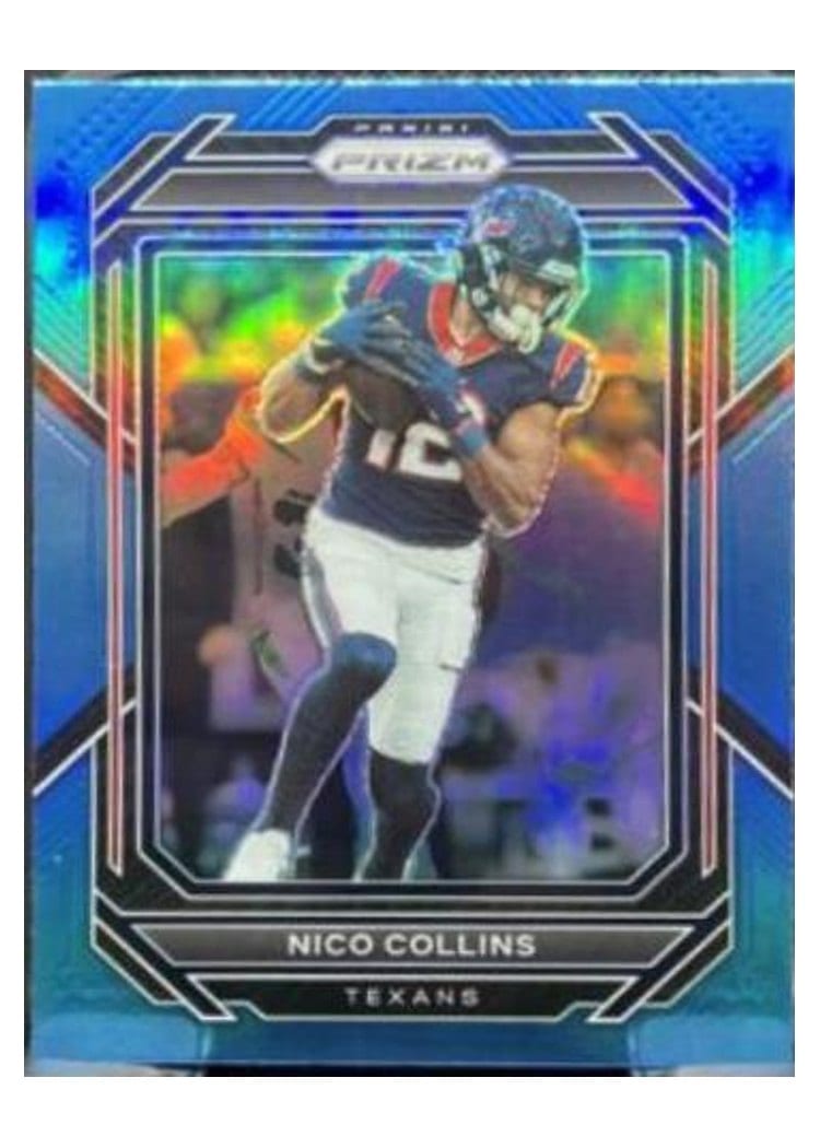 2022 Panini Prizm Base Set Nico Collins #117 card