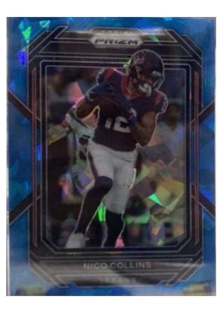 2022 Panini Prizm Base Set Nico Collins #117 card