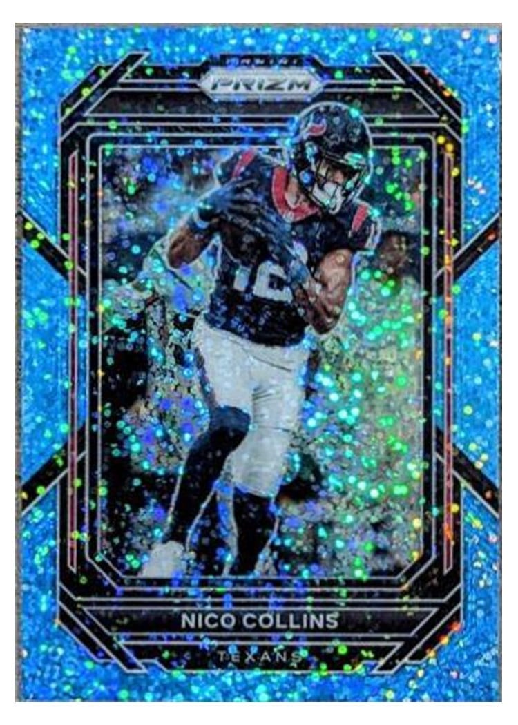 2022 Panini Prizm Base Set Nico Collins #117 card