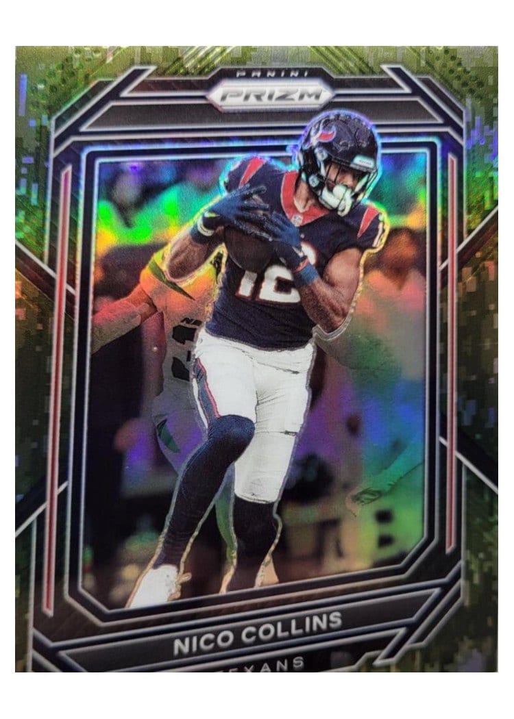 2022 Panini Prizm Base Set Nico Collins #117 card