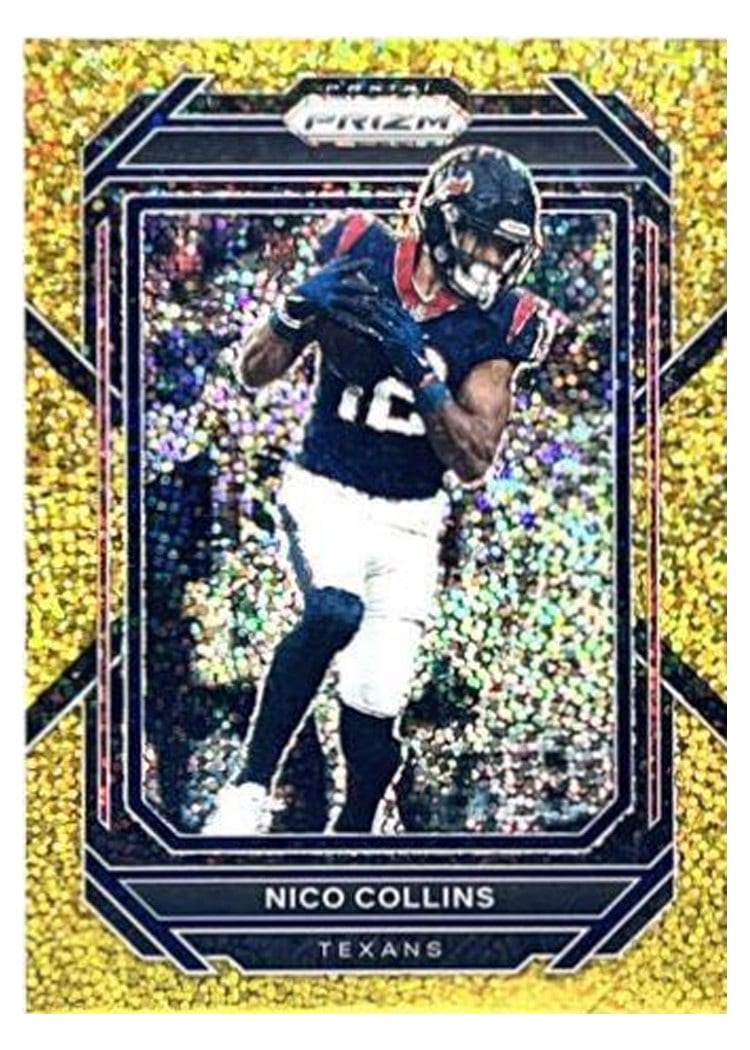 2022 Panini Prizm Base Set Nico Collins #117 card