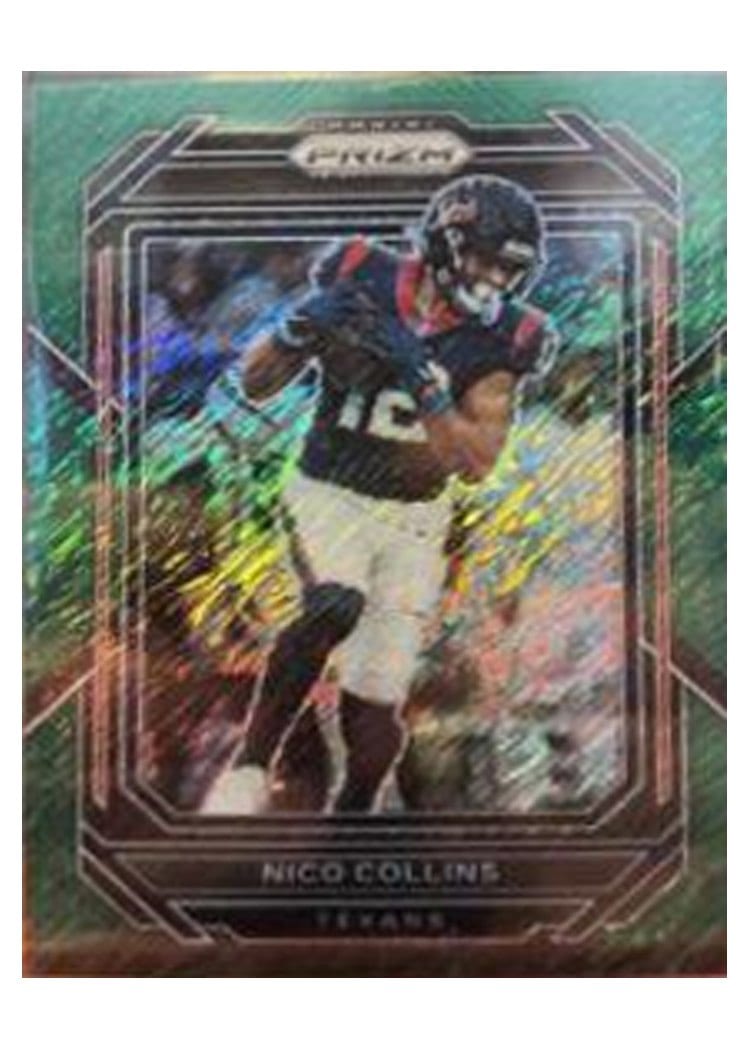 2022 Panini Prizm Base Set Nico Collins #117 card